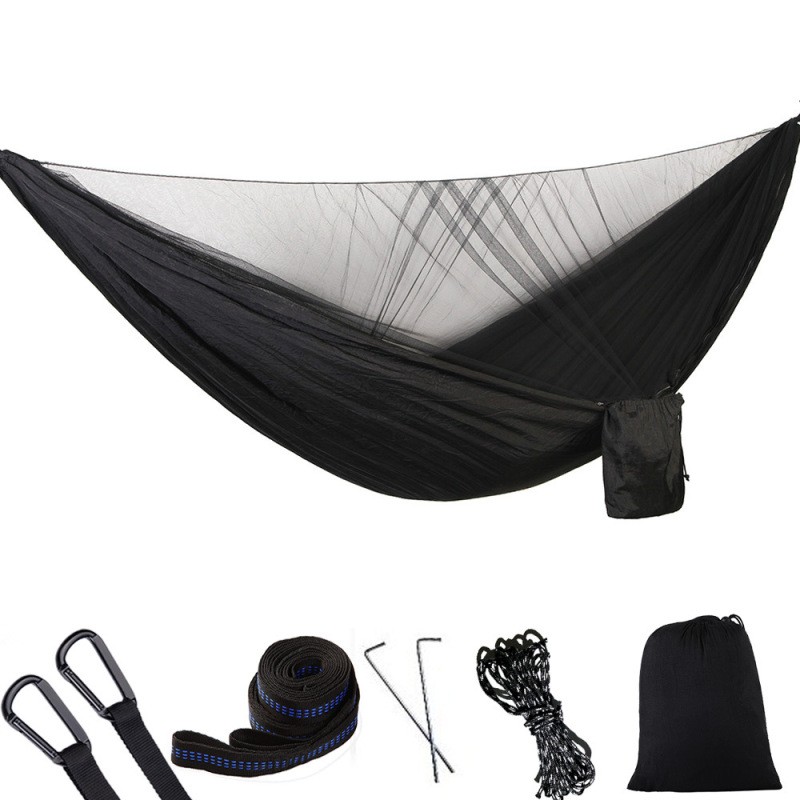 Anti-Mosquito Nylon Camping Hammock β Lightweight & Durable