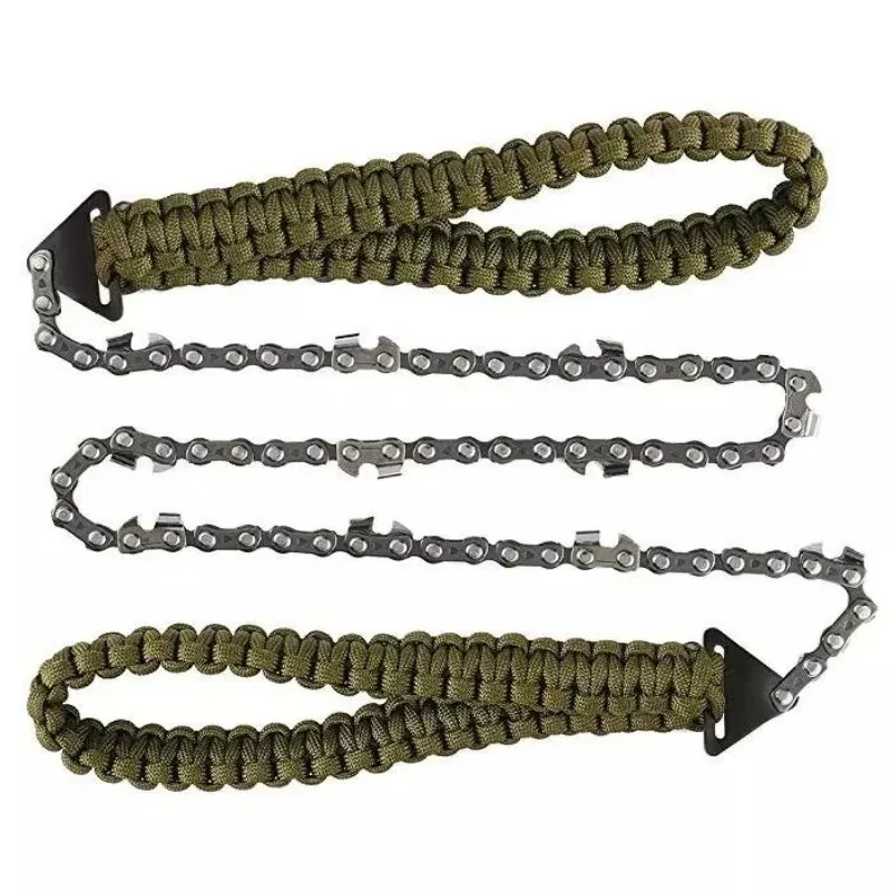 Survival Pocket Saw with Umbrella Rope – Camping & Outdoor Tool