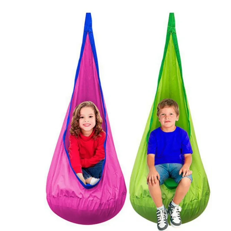 Indoor Outdoor Hanging Pod Swing Chair for Kids – 100kg Capacity