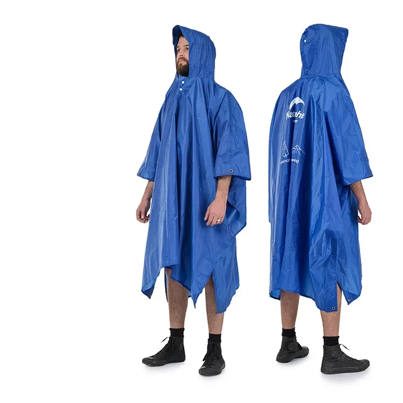 3-in-1 Waterproof Outdoor Raincoat β Hiking & Camping Poncho