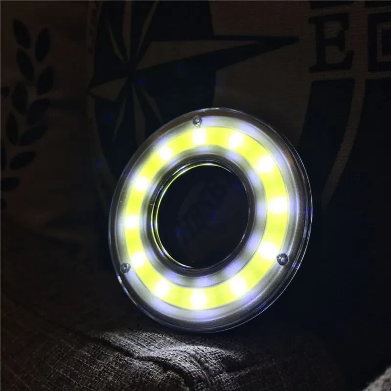 COB LED Tent Light with Hook – Emergency Camping Carabiner Lamp