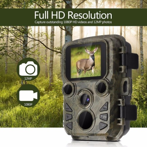 Infrared Wildlife Camera – 12MP 1080P Outdoor Hunting Surveillance
