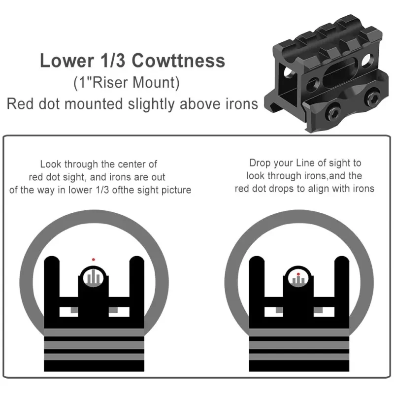 Ultra-Compact Red Dot Telescope Scope – Outdoor Shooting Sight