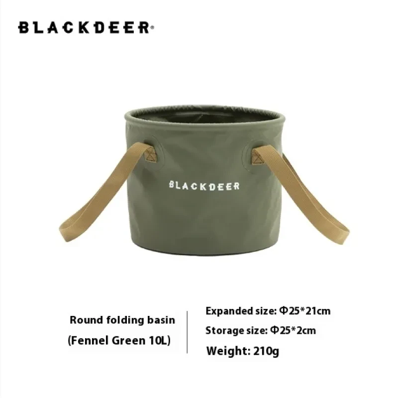 Foldable Outdoor Camping Bucket – Portable Water Storage Basin