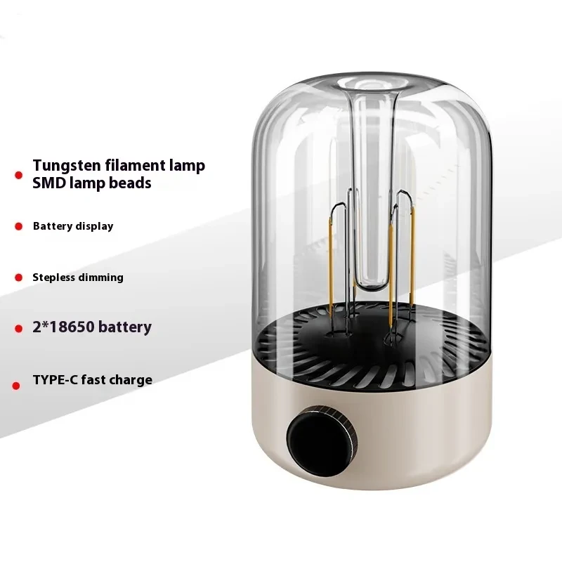 Rechargeable Camping Tent Ambience Lamp – Dimmable LED Light