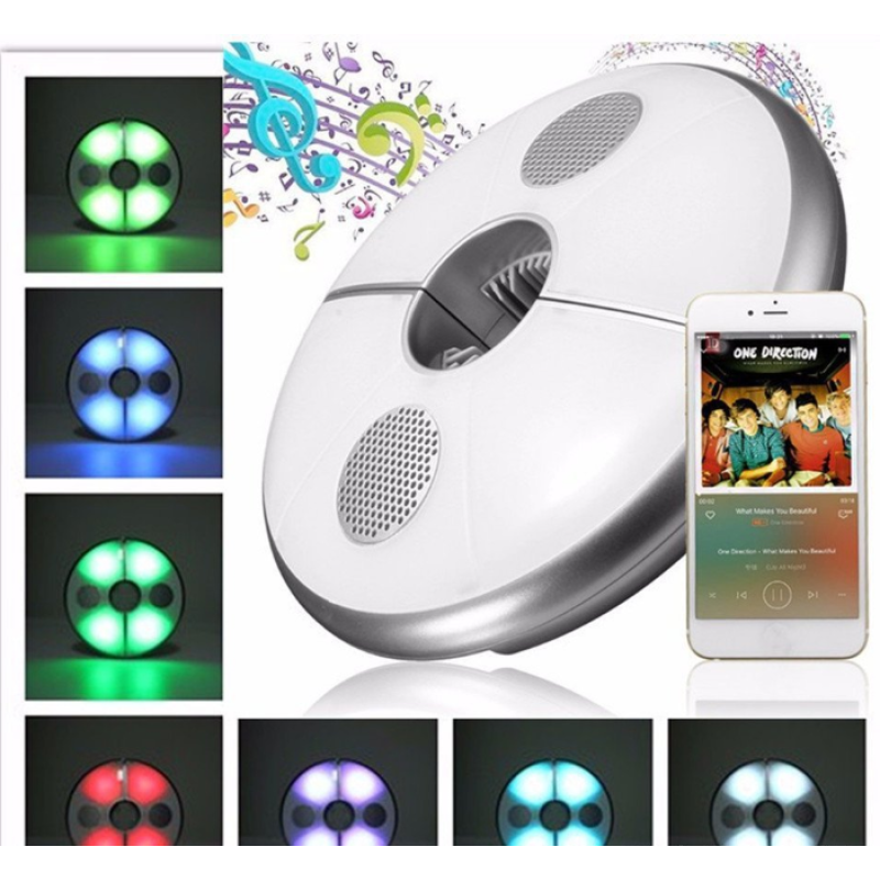 Bluetooth LED Umbrella Tent Light – USB Rechargeable Camping Lamp