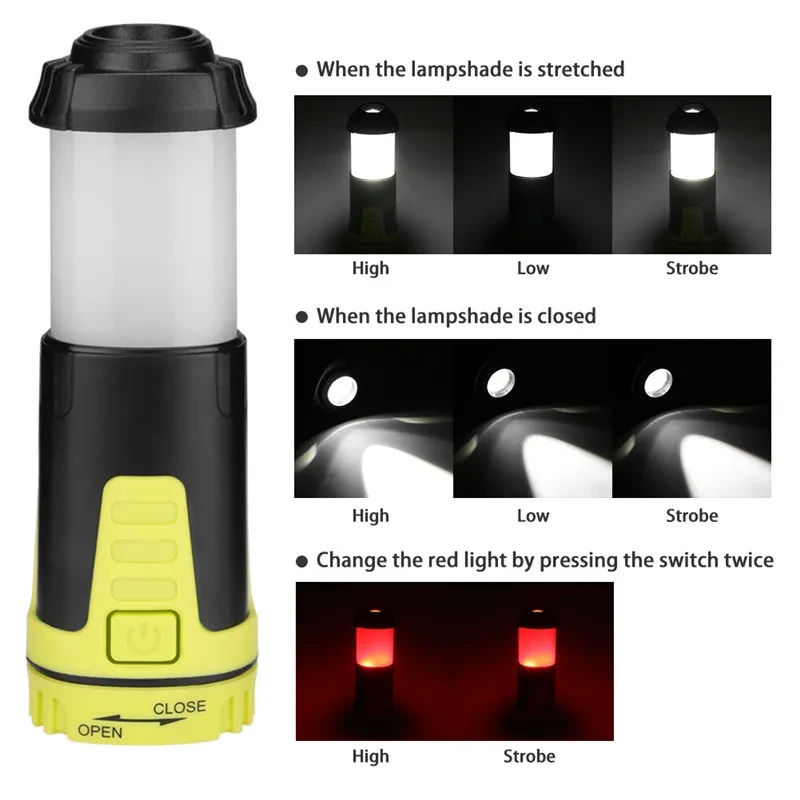 Emergency Camping Lantern – Compact Battery Light for Outages & Storms
