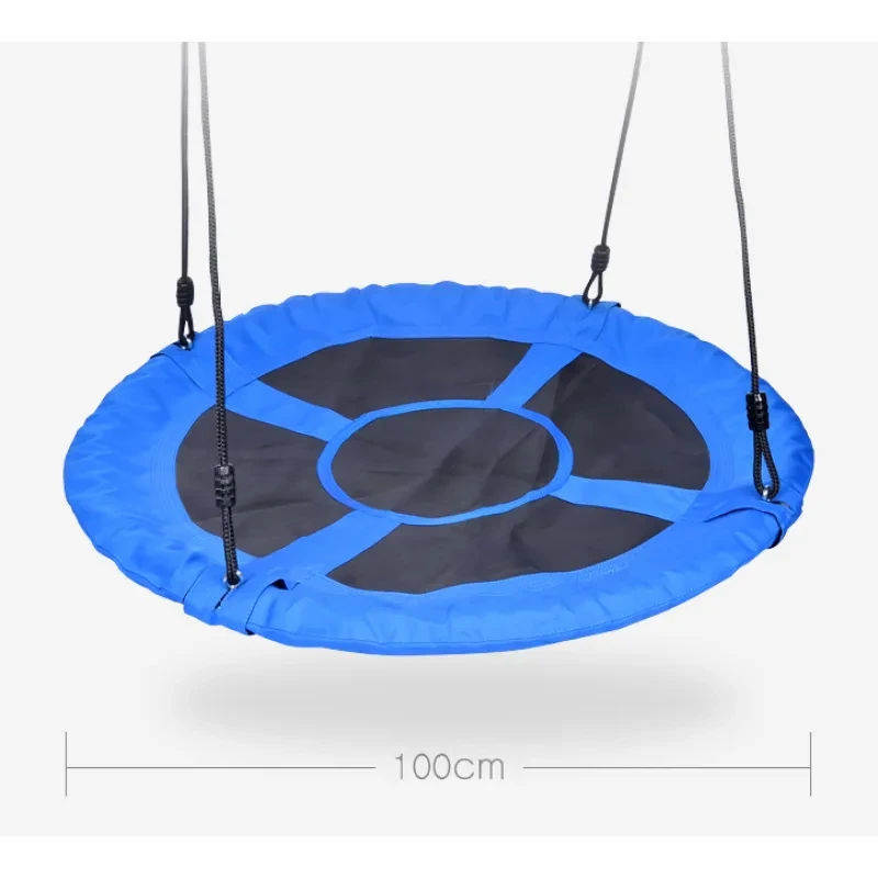 Roof Net Hanging Cable Swing – Kids Outdoor Saucer Swing
