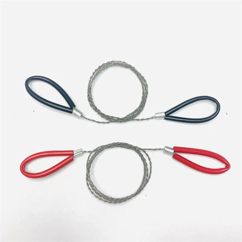 Stainless Steel Wire Saw with Holster – Survival Life-Saving Tool