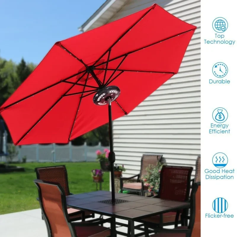 24-LED Umbrella Light – Detachable Camping & Patio Tent Lamp