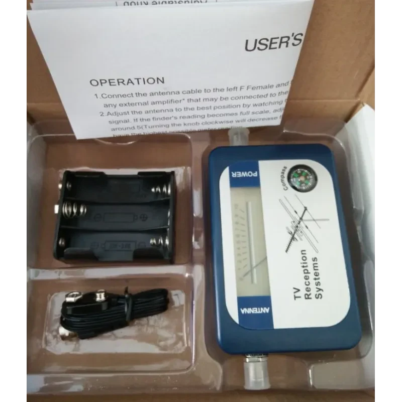 Digital TV Signal Finder with Compass – DT-01 Signal Strength Meter