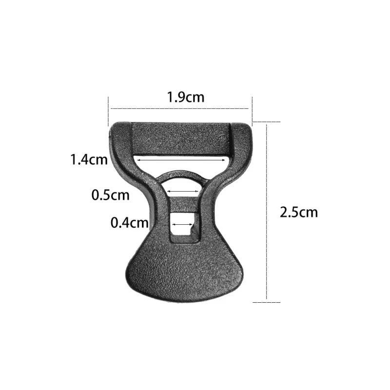 Outdoor Tent Rope Buckles – Plastic Fixing Clips for Camping