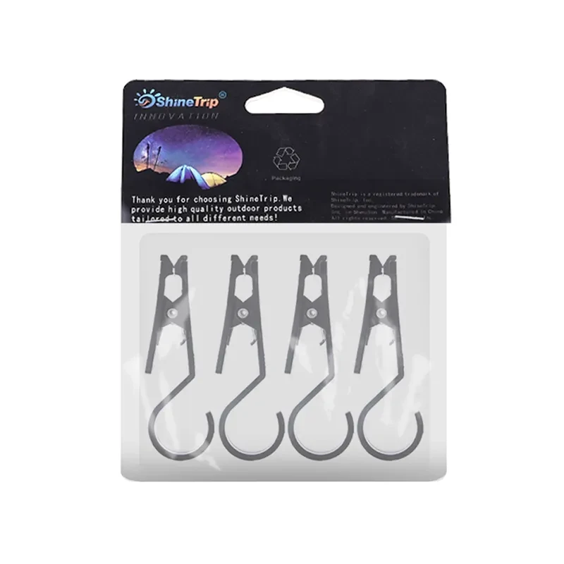 Multifunctional Windproof Tent Fixing Clips