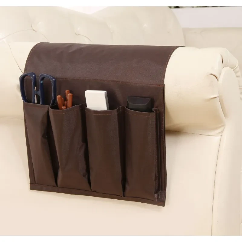 Foldable Sofa Armrest Storage Tray with Cup & Phone Holder
