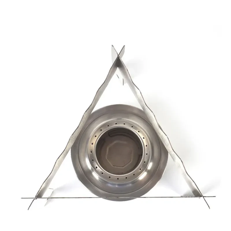 3-Piece Portable Alcohol Stove Bracket – Ultralight & Foldable