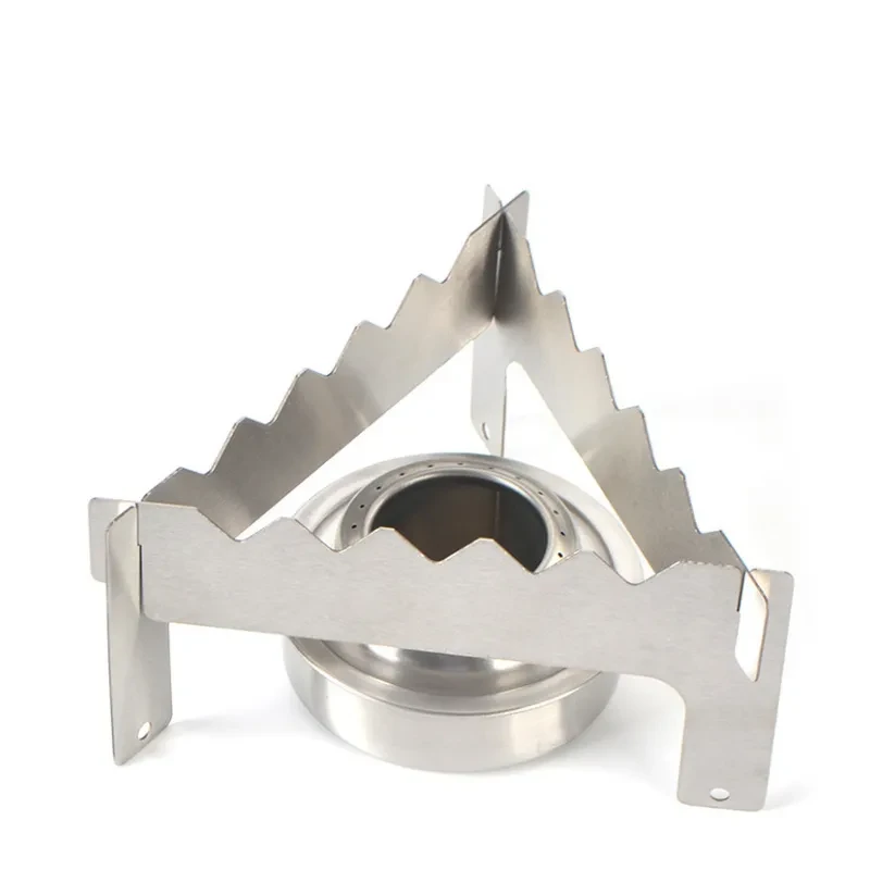 3-Piece Portable Alcohol Stove Bracket – Ultralight & Foldable