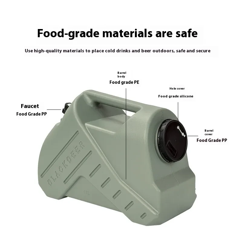 Portable Large-Capacity Camping Water Storage Tank