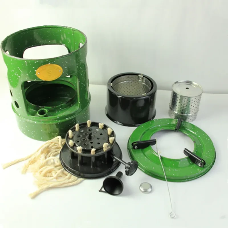 Retro Portable Kerosene Hot Pot Stove for Outdoor & Home Use