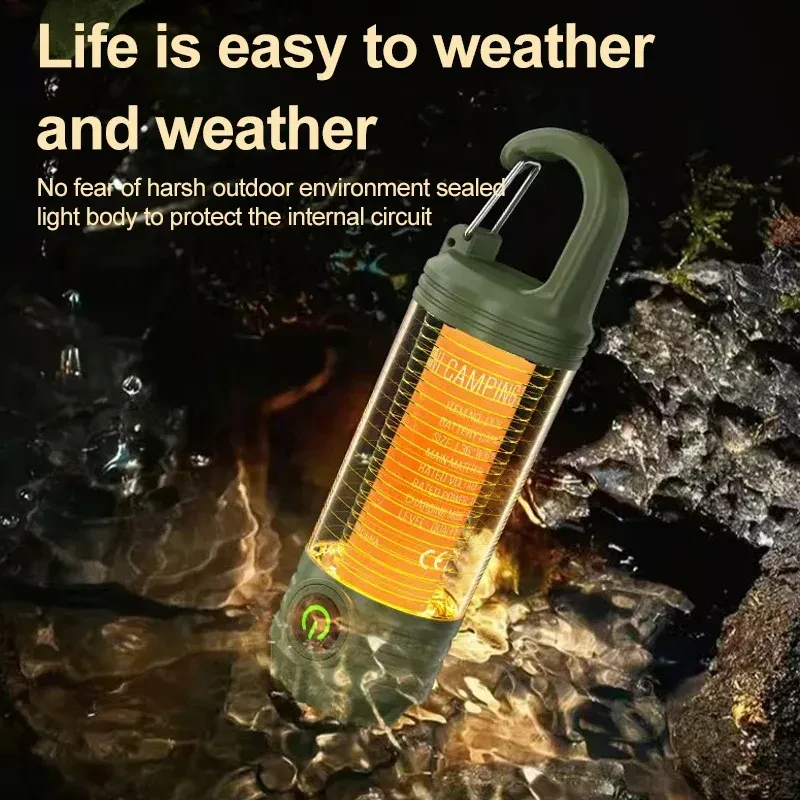 Rechargeable Waterproof Camping Light – Multi-Function LED Night Light