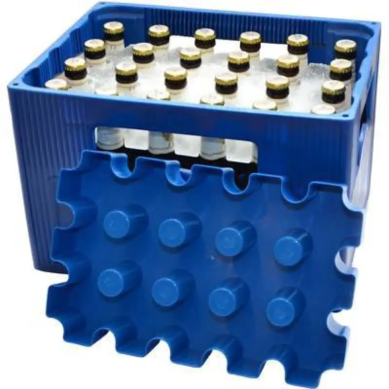 Outdoor Camping Garden Picnic Ice Tray & Ice Maker – Reusable Blue Ice Mold
