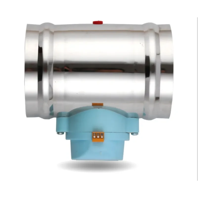 125mm Stainless Steel Electric Air Damper – 220V HVAC Motorized Vent Control