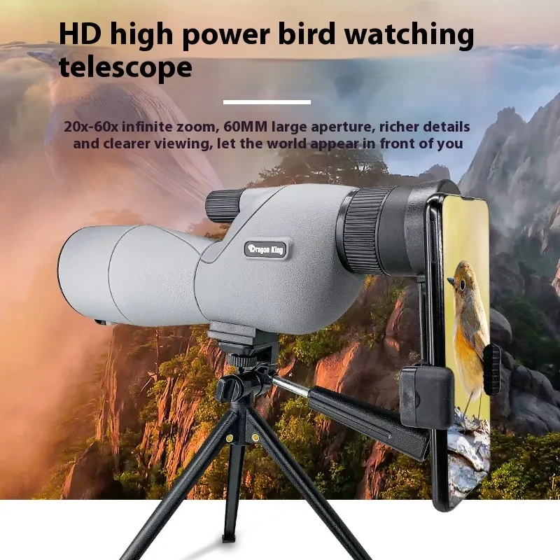 Monocular Zoom Telescope – Pro Spotting Scope for Bird Watching