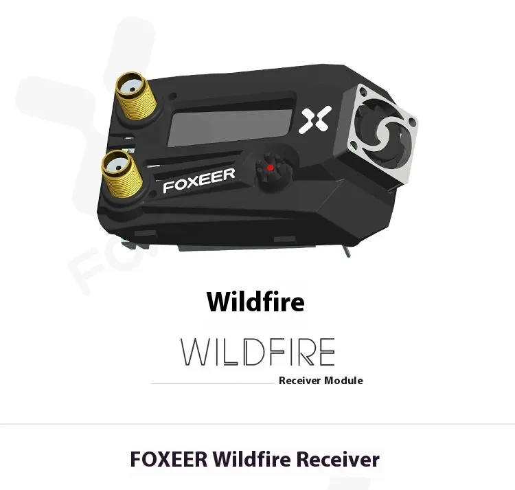 Wildfire FPV Dual Receiver – 58g Module for Fatshark & Flying Shark Goggles