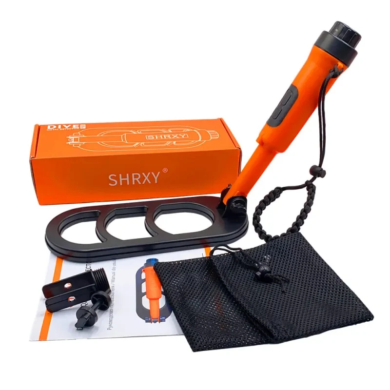 Waterproof Folding Metal Detector – SHRXY Q20 for Diving & Beach Use