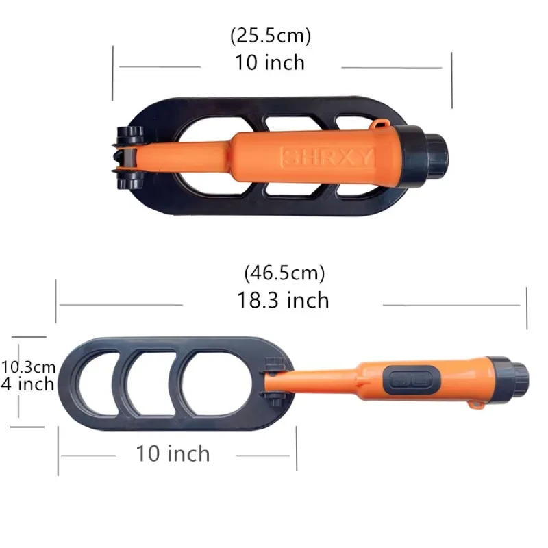 Waterproof Folding Metal Detector – SHRXY Q20 for Diving & Beach Use