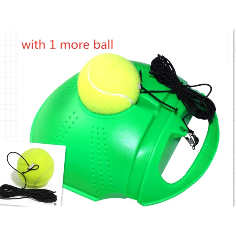 Solo Tennis Trainer with Ball & Base – Rebound Practice Tool for All Ages