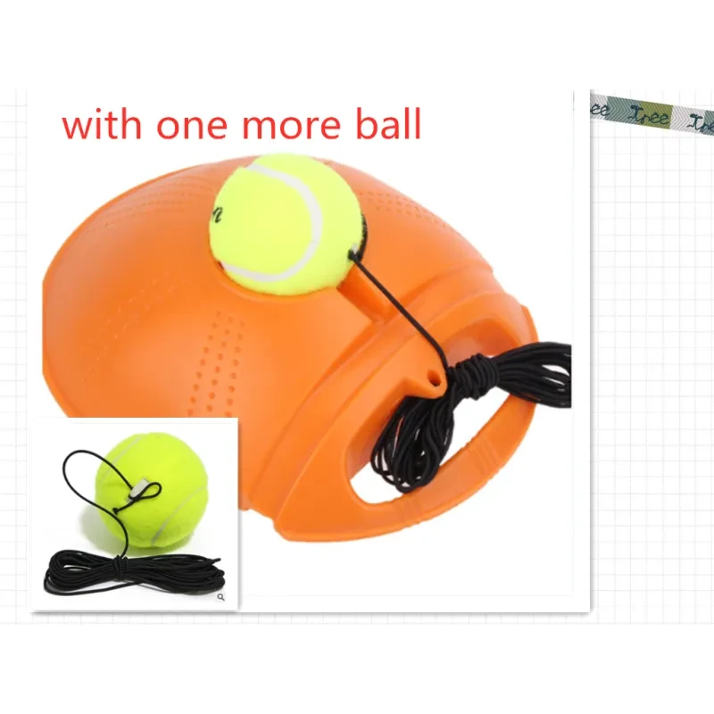 Solo Tennis Trainer with Ball & Base – Rebound Practice Tool for All Ages