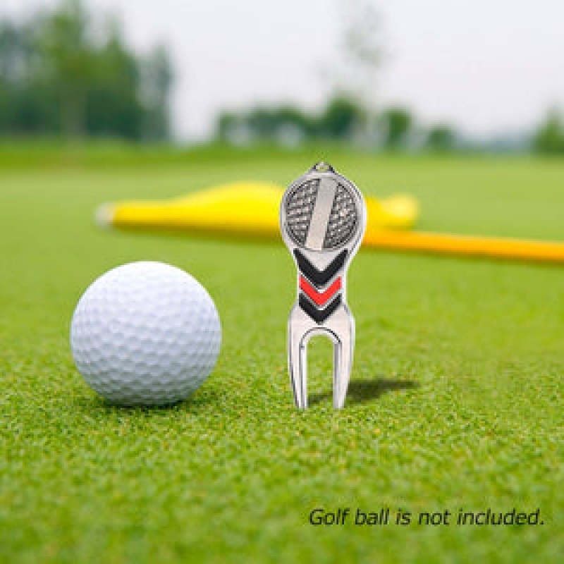 Premium Golf Divot Tool with Ball Marker – Metal Golf Accessories