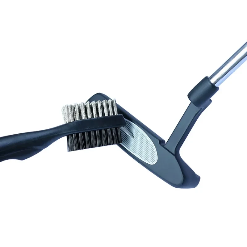 Double-Sided Golf Club Brush – Steel & PP Bristles, Durable Clean