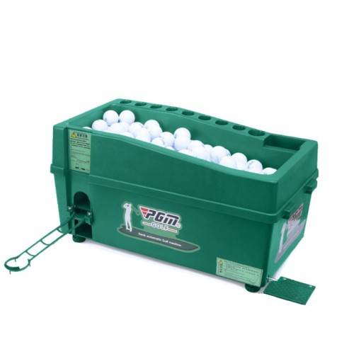 Semi-Automatic Golf Ball Dispenser – With Built-In Club Holder