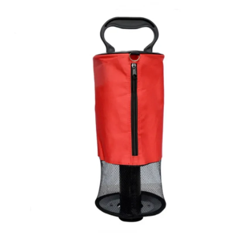 Detachable Golf Ball Retriever with Zipper Bag – 60 Ball Capacity