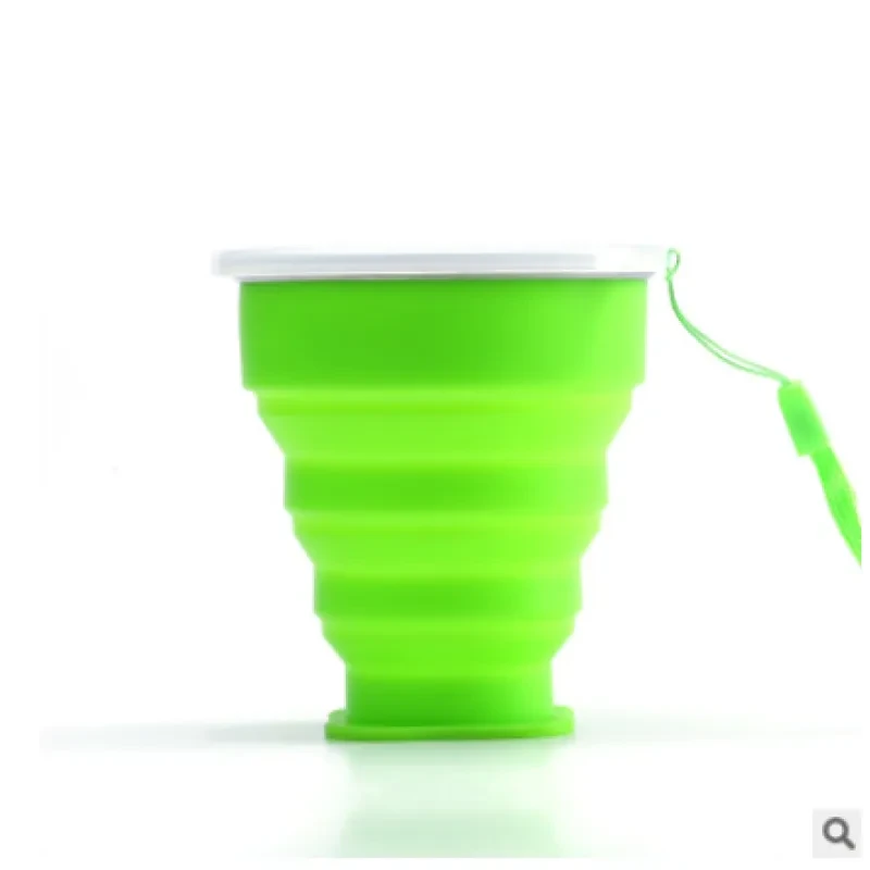 Outdoor Collapsible Silicone Water Cup – Portable & Multi-Functional