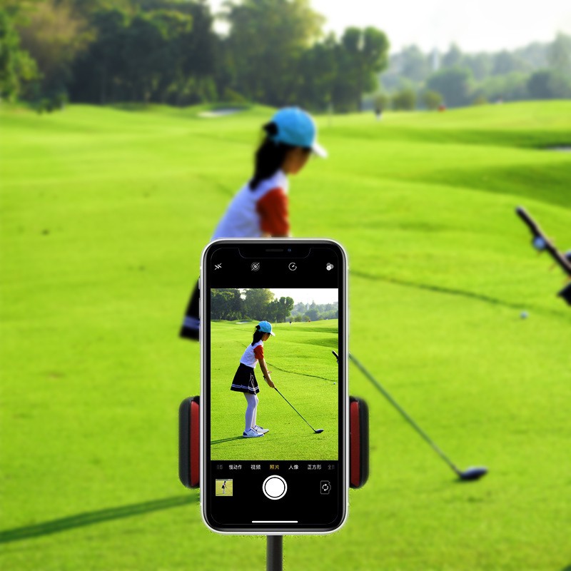 Golf Club Phone Holder – ABS Mount for Swing Recording & Training