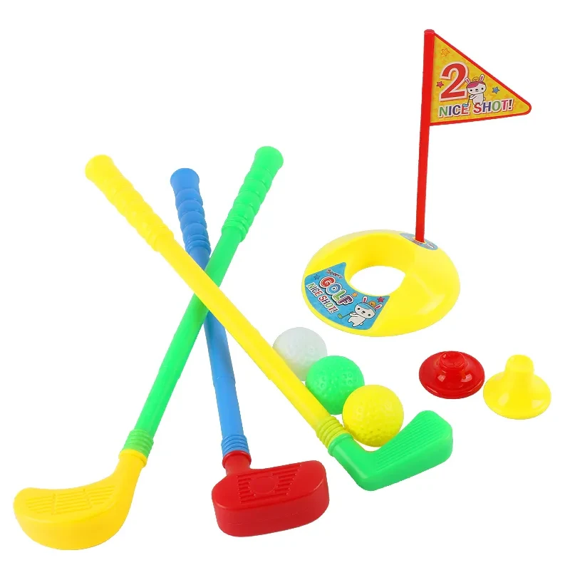 Kids Golf Set for Parent-Child Play – 3 Clubs, Balls & Accessories