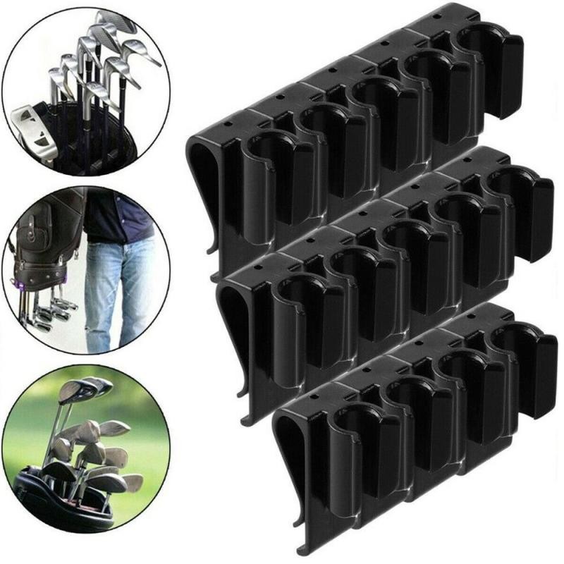 Golf Club Bag Clips – Putter Holder & Club Organizer Set