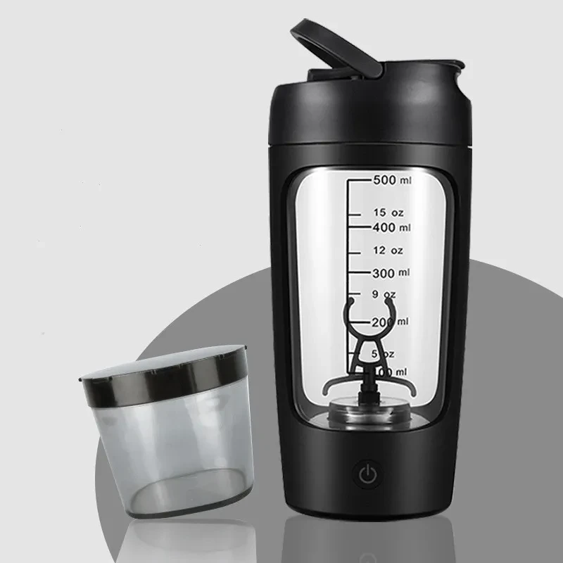 Portable Electric Self-Stirring Coffee Cup – 650ml USB Rechargeable
