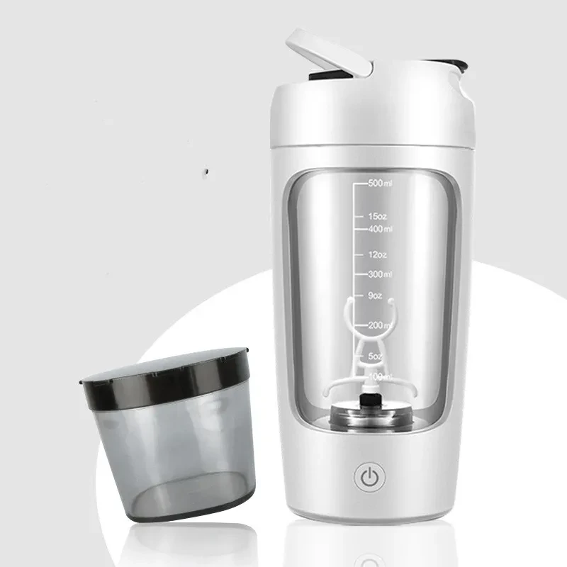Portable Electric Self-Stirring Coffee Cup – 650ml USB Rechargeable