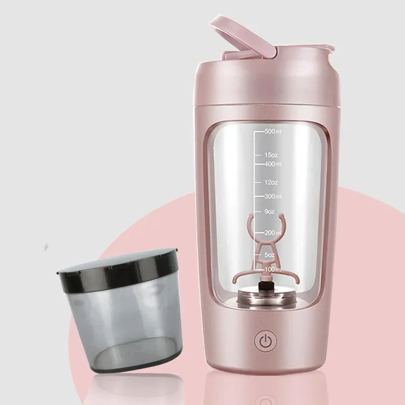 Portable Electric Self-Stirring Coffee Cup – 650ml USB Rechargeable