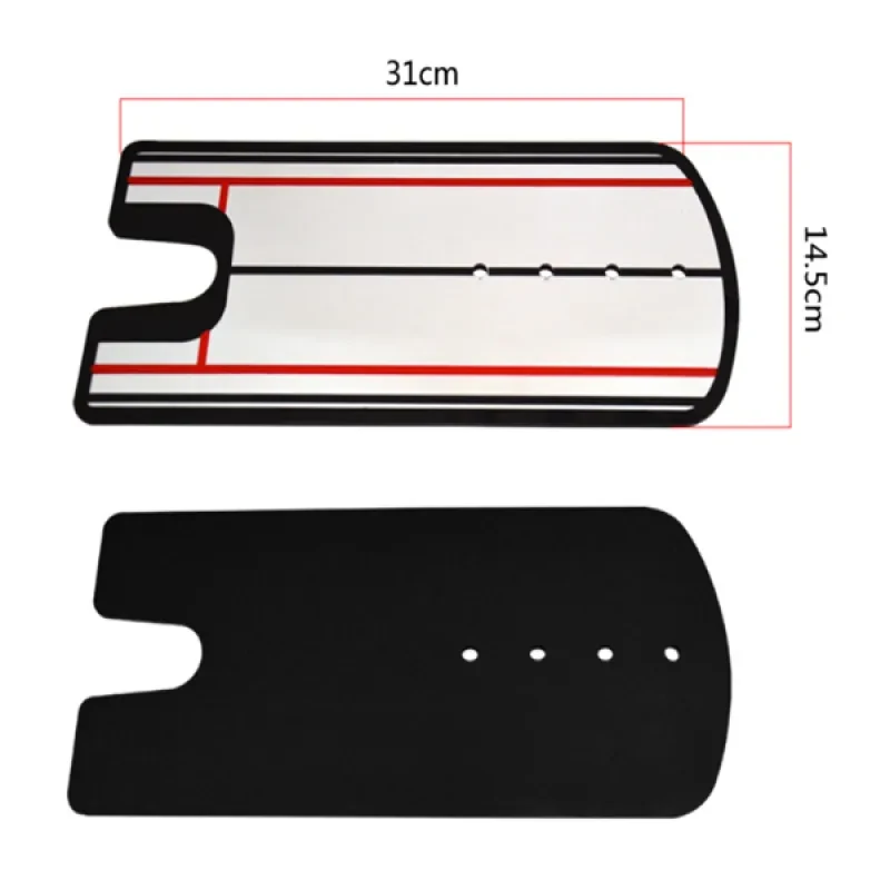 Golf Putter Posture Correction Mirror – Putting Alignment Trainer