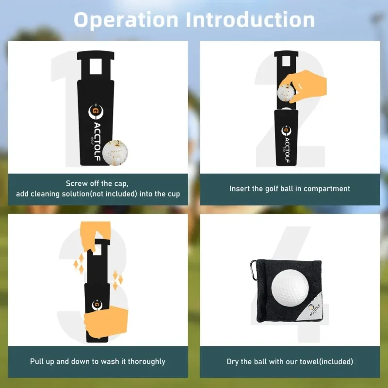 Portable Golf Ball Washing Machine – Clean Golf Balls Anywhere