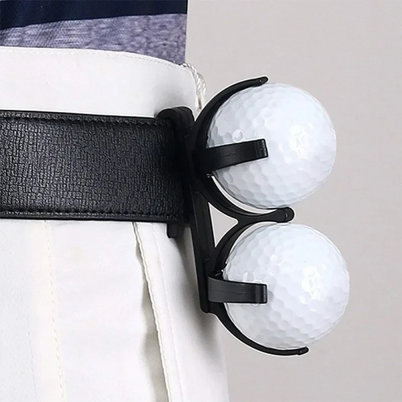 Golf Ball Holder Clip – Portable Golf Organizer for Belt or Bag