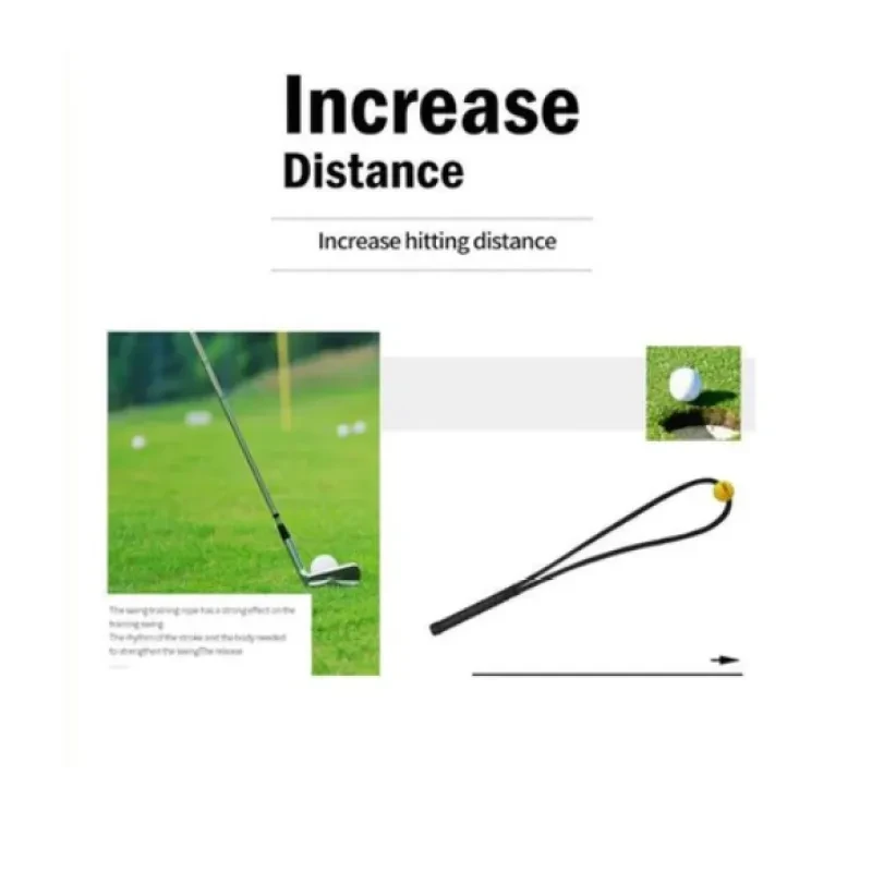 Golf Swing Training Rope – Strength & Speed Practice Tool