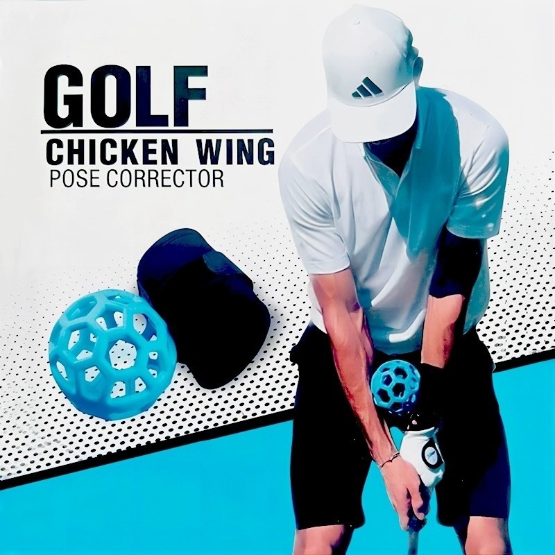 Golf Chicken Wing Pose Corrector – Swing Trainer Magic Ball