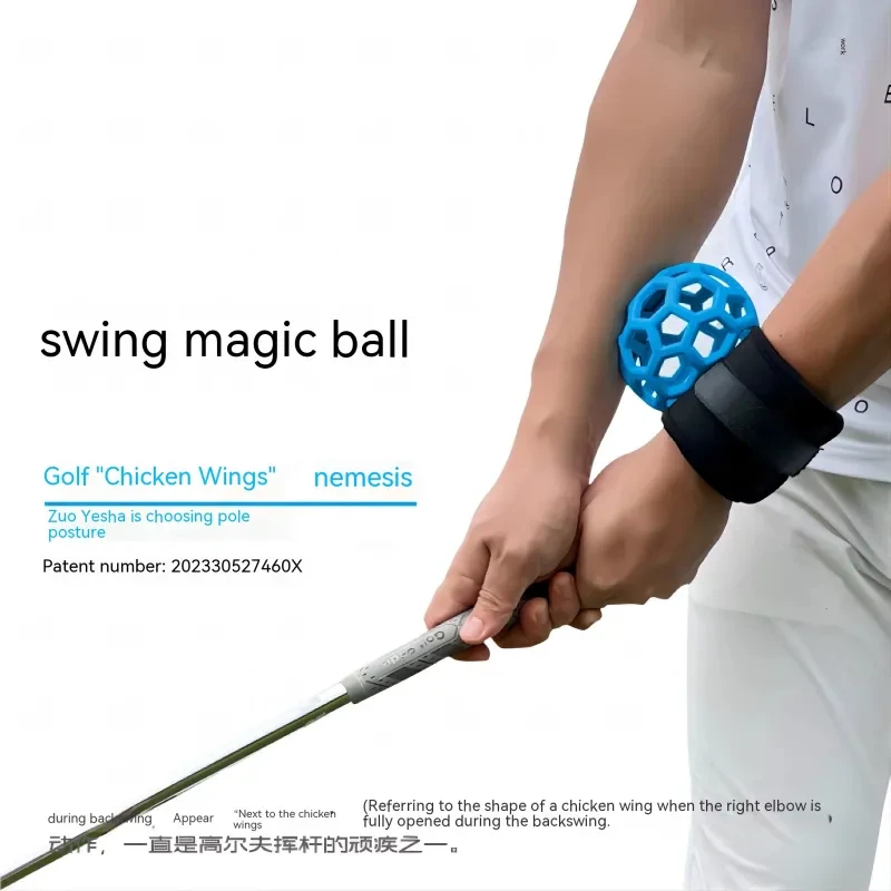 Golf Chicken Wing Pose Corrector – Swing Trainer Magic Ball
