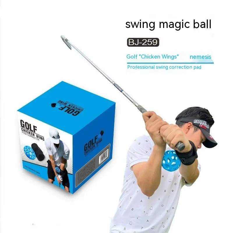 Golf Chicken Wing Pose Corrector – Swing Trainer Magic Ball
