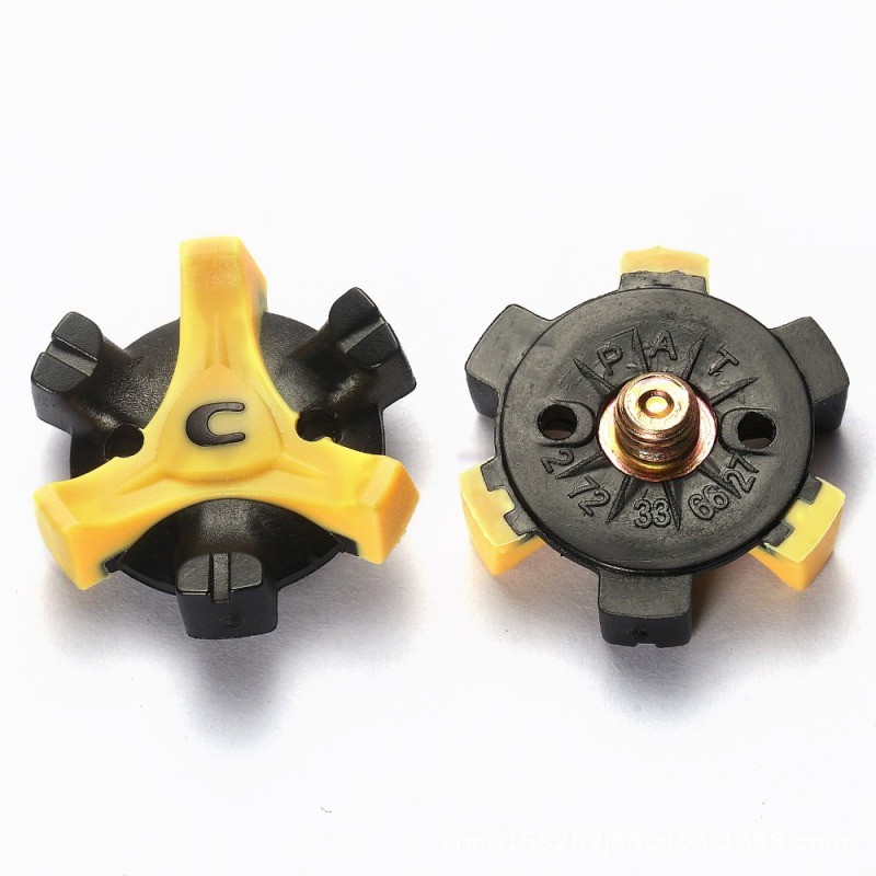 14pcs Golf Shoe Spikes – TPR Soft Studs for Screw-Fit Boots